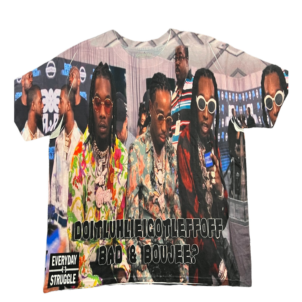 Handmade Migos T Shirt Large